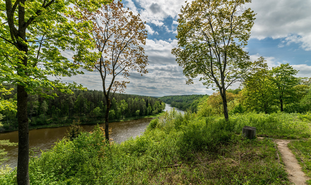 View to river Neris